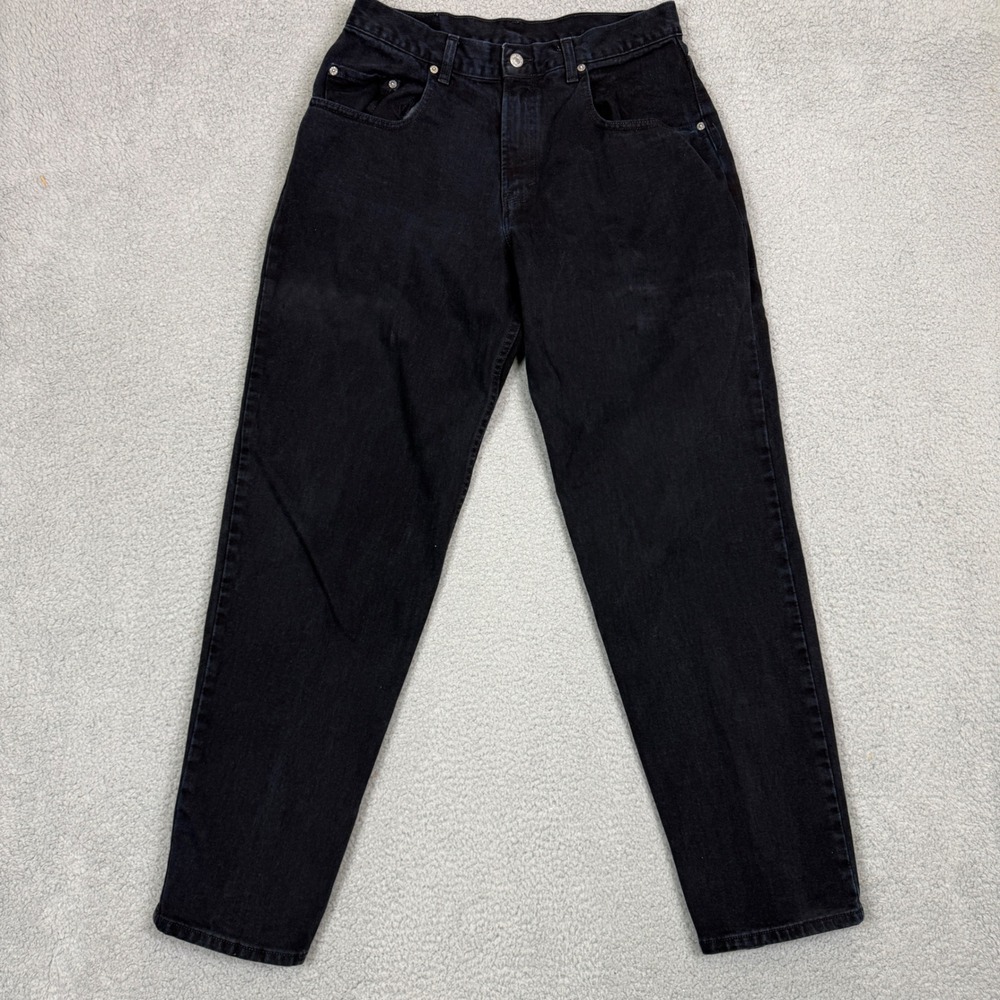 Vintage 90's Gap Baggy Fit Jeans Mens 32x32 Black Denim  Made in USA